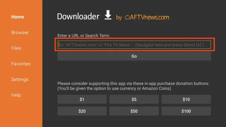 D ownloader App für 8K VIP IPTV Player Installation starten