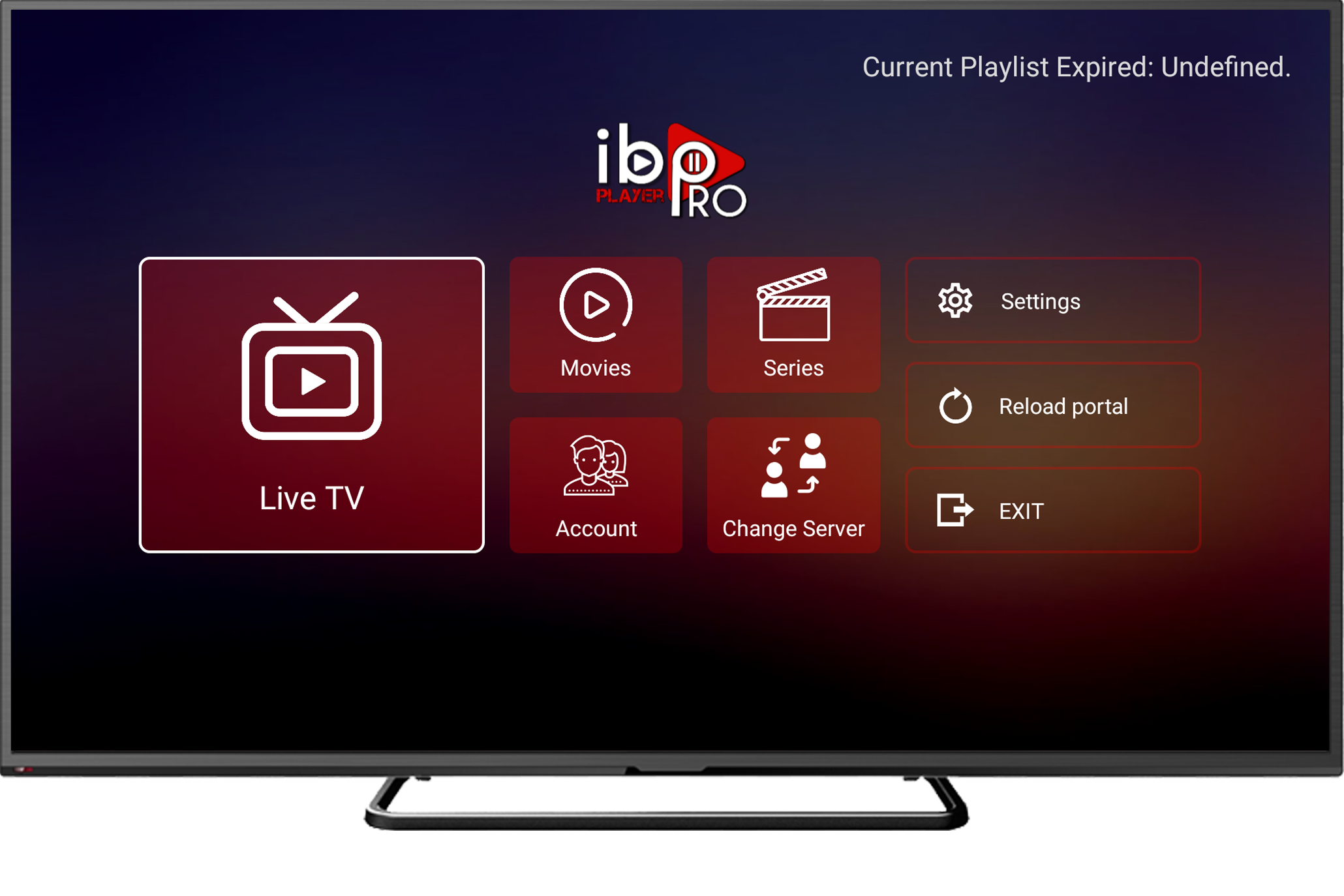 IB Player Pro App für LG Smart TV IPTV Deutschland